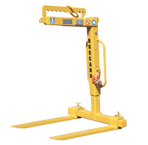adjustable fork / for cranes / for pallet handling