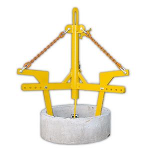 cylinder lifting clamp / vertical