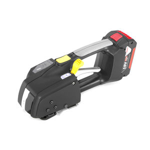 battery-powered strapping tool / for plastic straps / for PP-PET straps