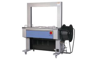 automatic strapping machine / for coils / vertical