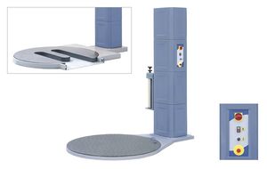turntable stretch wrapper / automatic / pallet