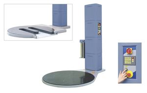 turntable stretch wrapper / automatic / pallet