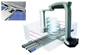rotary arm stretch wrapper / automatic