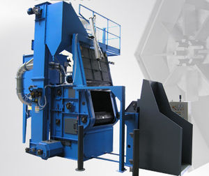 belt shot blasting machine / for bulk materials