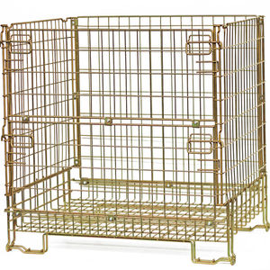 wire mesh pallet box / storage / transport / folding