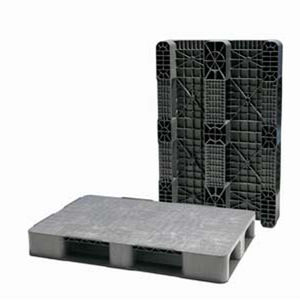 plastic pallet / Euro / storage / stacking