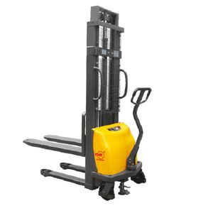 semi-electric stacker truck / walk-behind / for warehouses / explosion-proof