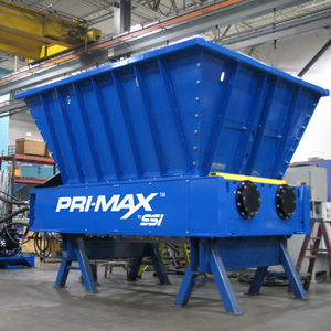 primary shredder / double-shaft / solid & bulk waste / high-torque