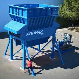 primary shredder / double-shaft / solid & bulk waste / high-torque