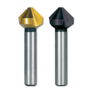 countersink / end mill / deburring / for steel