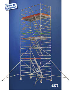 mobile scaffolding tower / modular / facade