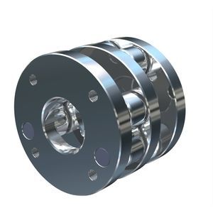 rigid coupling / for high torque / flange