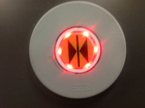 touch switch / single-pole / illuminated / electromechanical