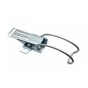 stainless steel draw latch / with constant fastening / rigid