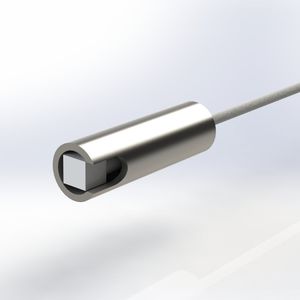 linear displacement sensor / non-contact / laser / compact
