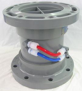 differential pressure flow meter / pitot tube / for gas / for air