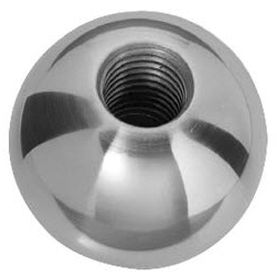 threaded knob / ball / stainless steel