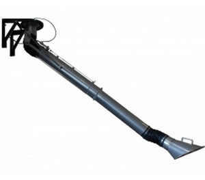 wall-mounted extraction arm / flexible / for welding fume extractors / suction