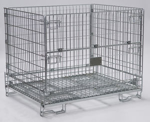 wire mesh pallet box / stacking