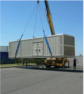 metal intermodal container / for generator sets / acoustic
