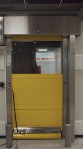 roll-up doors / PVC / for cold storage / industrial