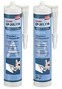 epoxy adhesive / single-component / high-temperature / for metal
