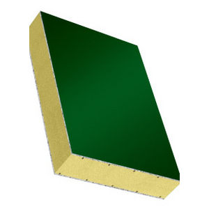 polystyrene foam core sandwich panel / aluminum facing / for ducts