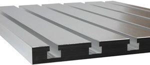 T clamping plate / grooved