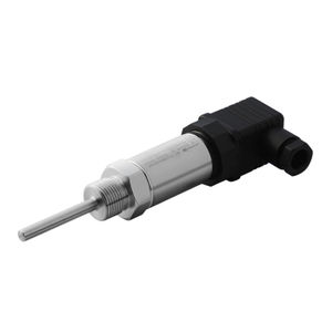 resistance temperature sensor / Pt100 / threaded / flange