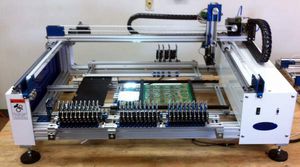 automatic pick-and-place machine / for SMT
