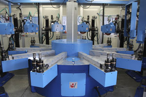 vertical rotary table / with CPL polishing unit