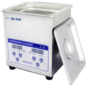 ultrasonic cleaning machine / automated / with basket