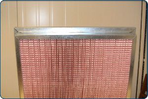 air filter / panel / compact / high-efficiency