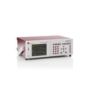 electrical network analyzer / frequency response / benchtop / digital