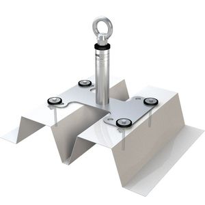 roof fall arrest anchor / stainless steel