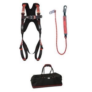safety harness / dorsal fixation point / EN 361 / full-body