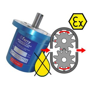 gear air motor / non-lubricated