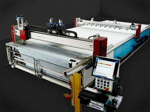 CNC cutting machine / for fabrics / laser