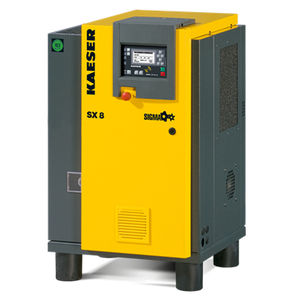 air compressor / stationary / electrically-powered / screw