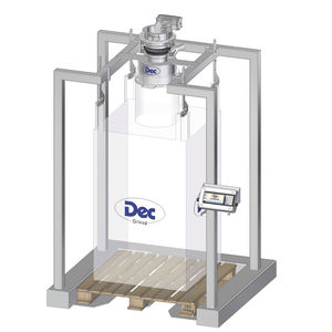 big bag filling station / for bulk materials / for powders / for the food industry