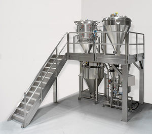 air jet mill / vertical / for ore