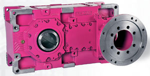 helical gear reducer / parallel-shaft / for heavy loads / high-power