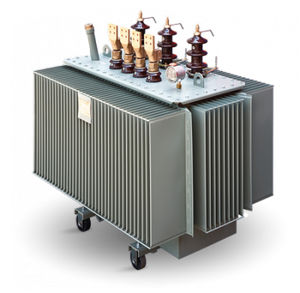distribution transformer / immersed / oil-filled / pad-mount