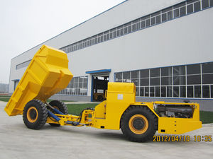 articulated dump truck / diesel / for underground mining