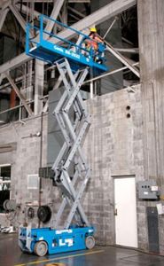 mobile scissor lift / electric