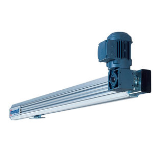 aluminum linear guide / with belt transmission