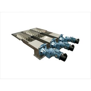 screw conveyor / high-capacity / horizontal / discharge