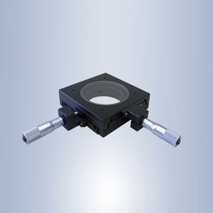 XY positioning stage / manual / 2-axis / for microscopes