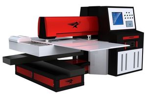 metal cut-to-length cutting line / laser / manually-controlled