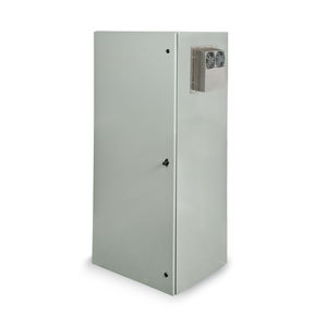 wall-mount enclosure / built-in / rectangular / stainless